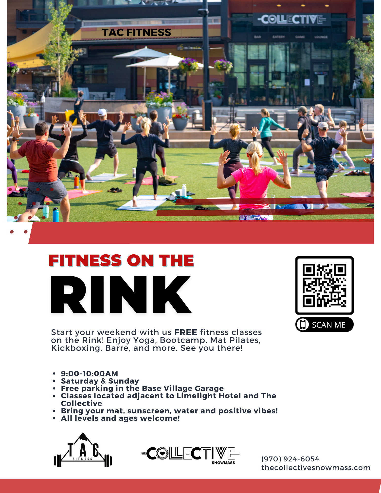 Free Fitness on the Rink